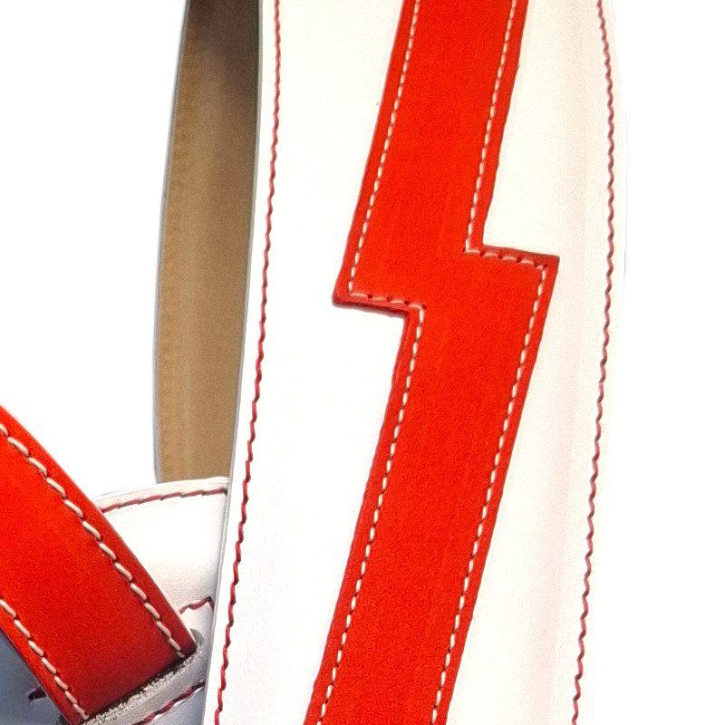 Bourbon Flash White/Red