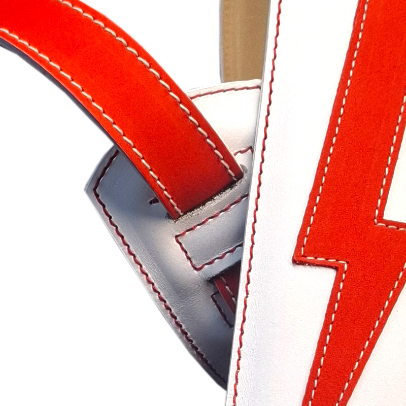 Bourbon Flash White/Red