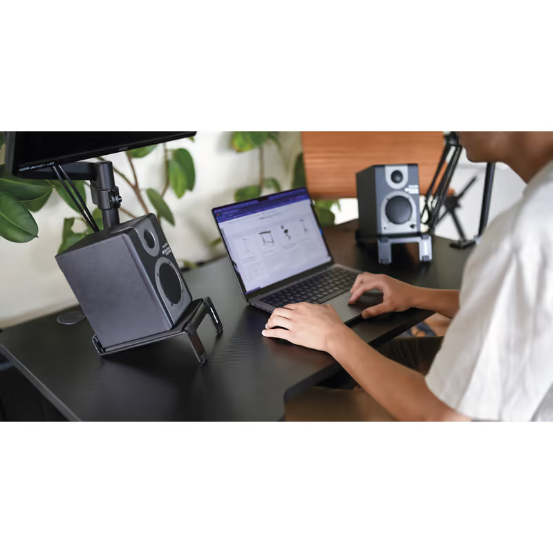 Quiklok Studio Monitor Stand Desk