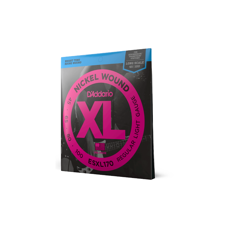D’Addario ESXL170 Nickel 45-100 Double Ball
