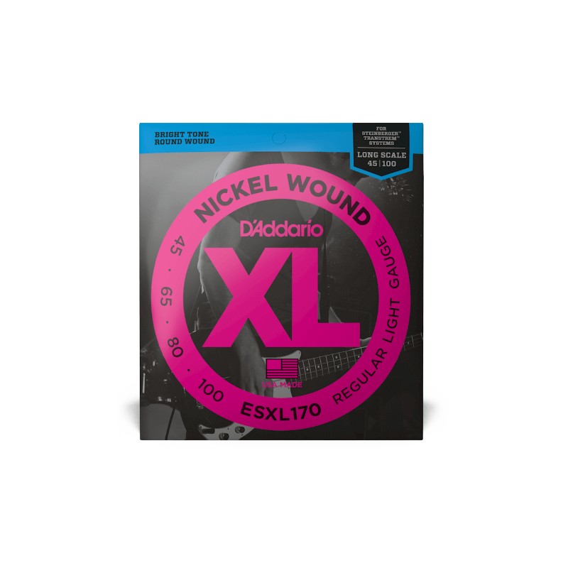 Daddario ESXL170 Nickel 45-100 Doble Bola