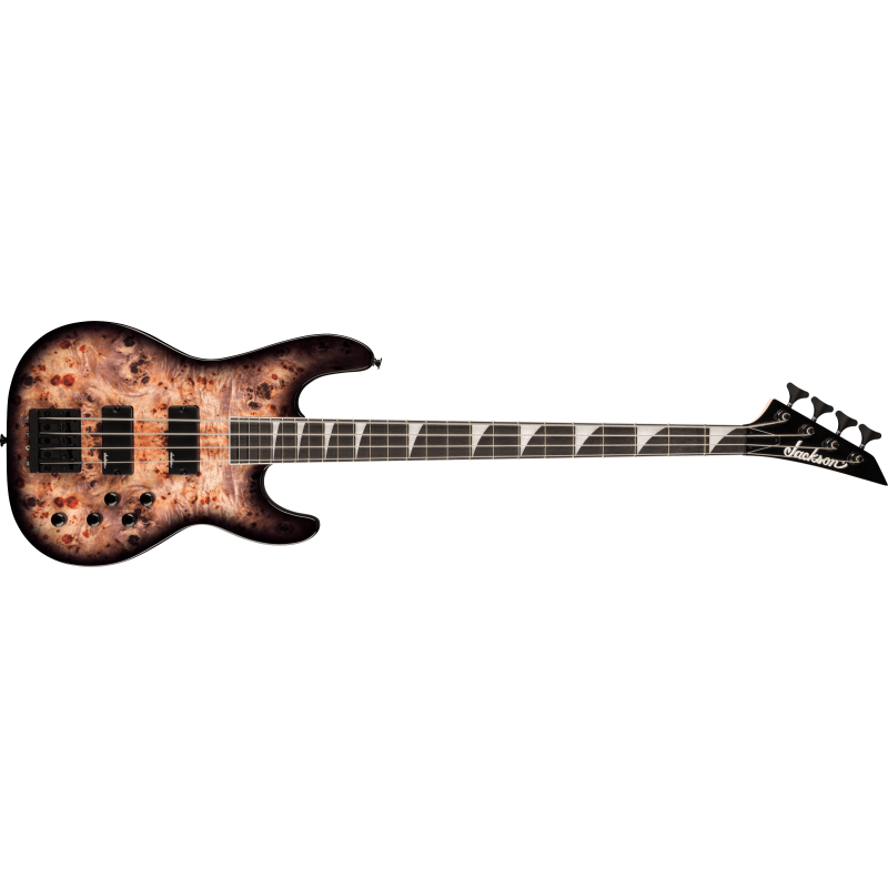 Jackson JS3P Concert Bass Black Burst Burl