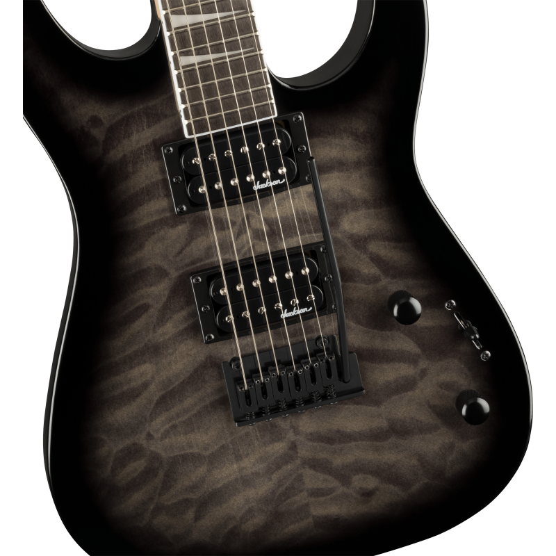 Jackson JS20 DKQ Transparent Black