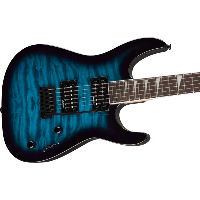 Jackson JS20 DKQ Transparent Blue