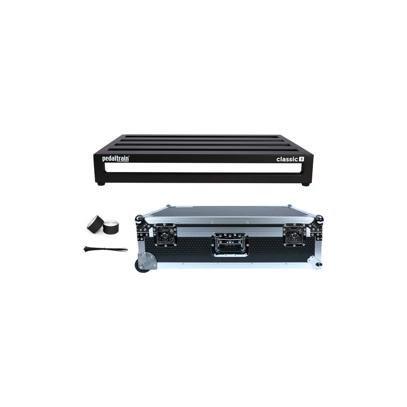 Pedaltrain Classic 3 Tour Case Wheels