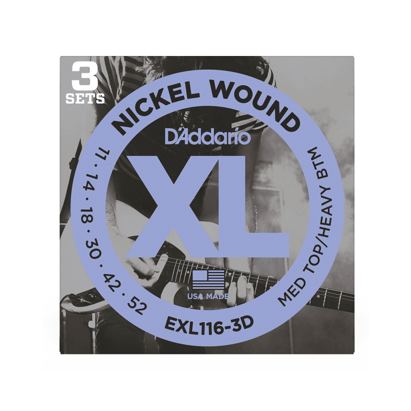 Daddario EXL116-3D 11-52