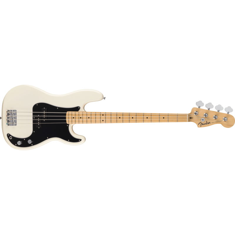 Fender Standard Precision Bass MN Olympic White