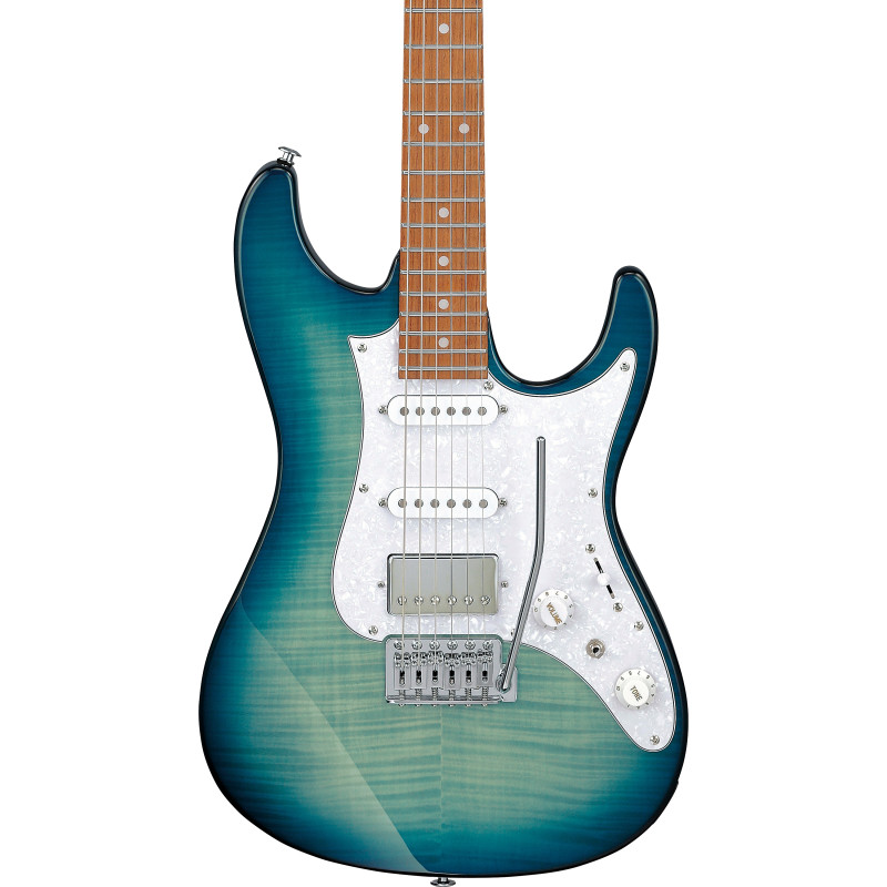 Ibanez AZ22S1F-TXB Transparent Turquoise Burst