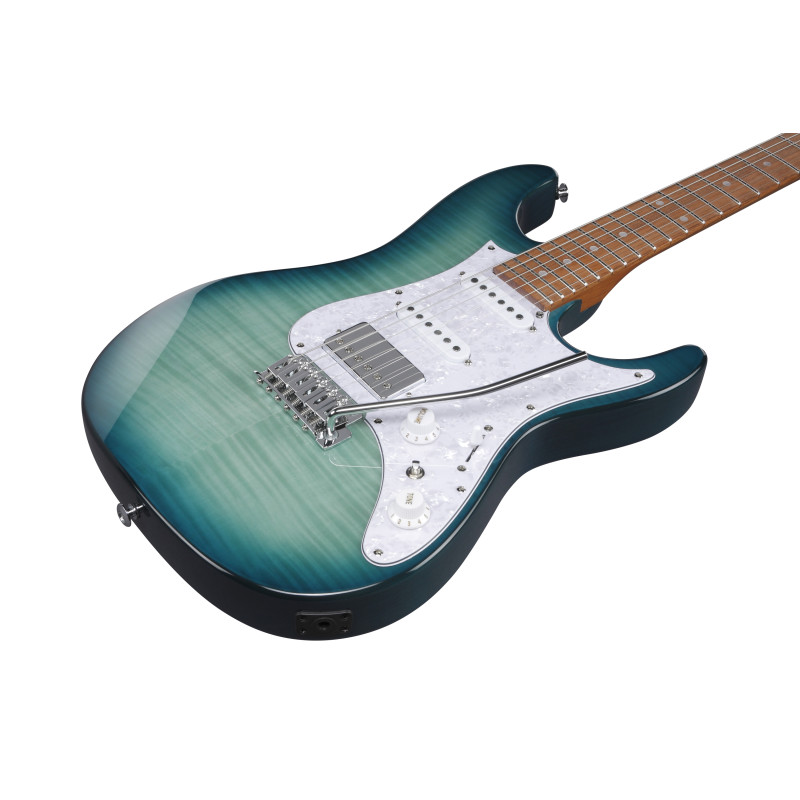 Ibanez AZ22S1F-TXB Transparent Turquoise Burst