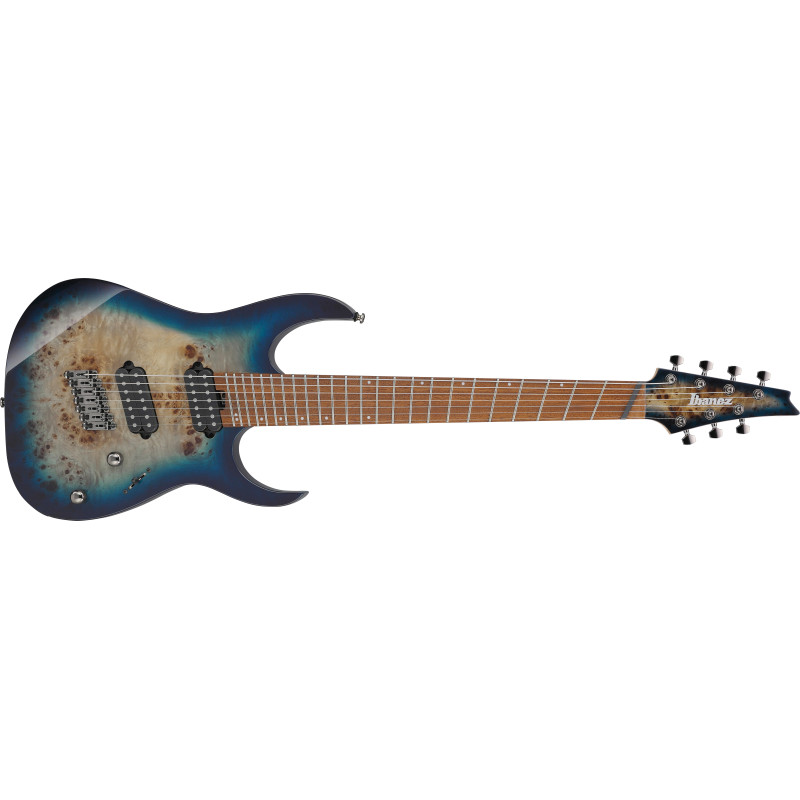 Ibanez RGMS7PB-CBS Cosmic Blue Starburst