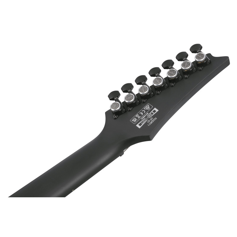 Ibanez RGDRB71-BKF Black Flat