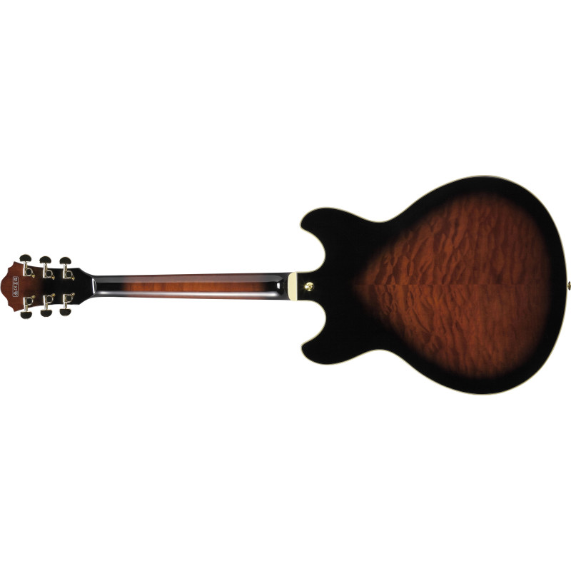 Ibanez AS93QMSP-DBS Dark Brown Sunburst