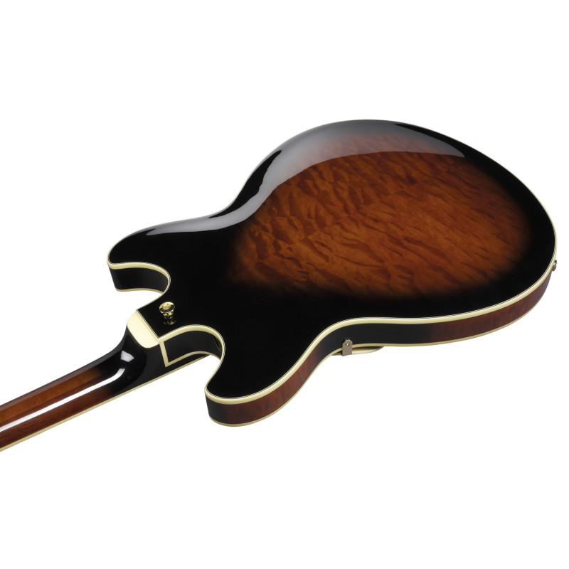Ibanez AS93QMSP-DBS Dark Brown Sunburst