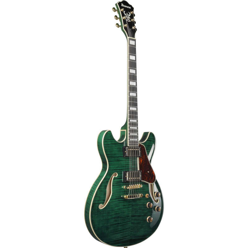 Ibanez AS93FM-TMG Transparent Moss Green