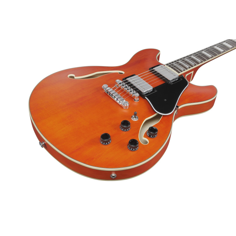 Ibanez AS73-TTF Transparent Tangerine Flat