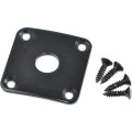 Gotoh JCB-4-B Placa Jack Cuadrada Negra