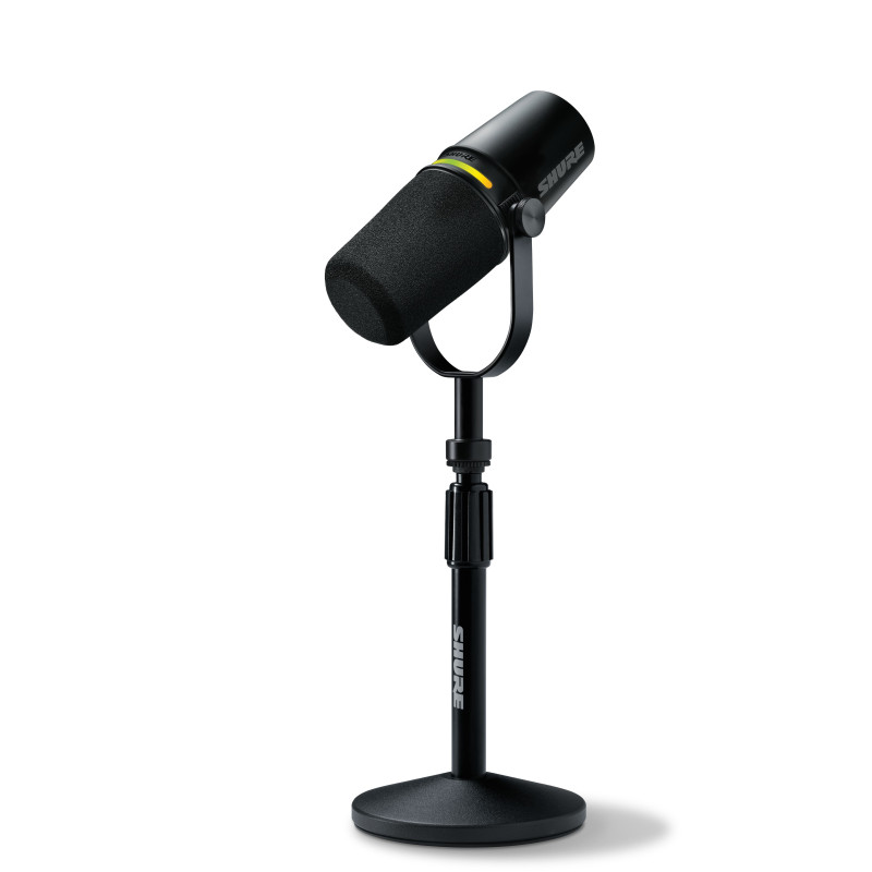 Shure MV7PLUS-K Black + Stand