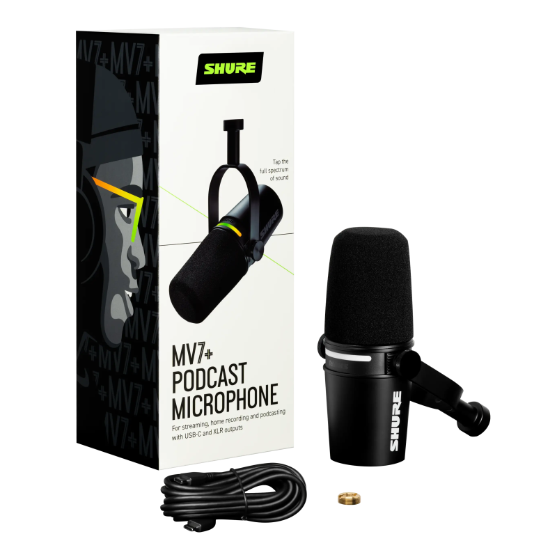 Shure MV7PLUS-K Black