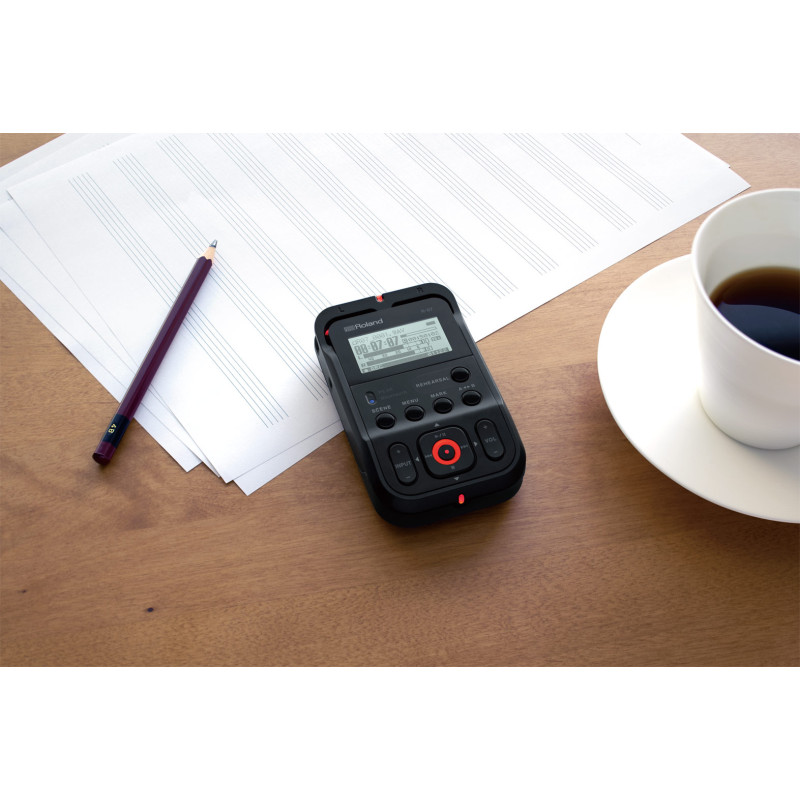 Roland R-07 Black Portable Recorder