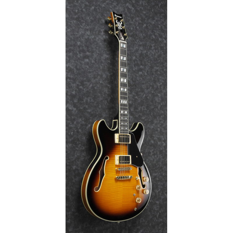 Ibanez JSM10 John Scofield Signature Vintage Yellow Sunburst