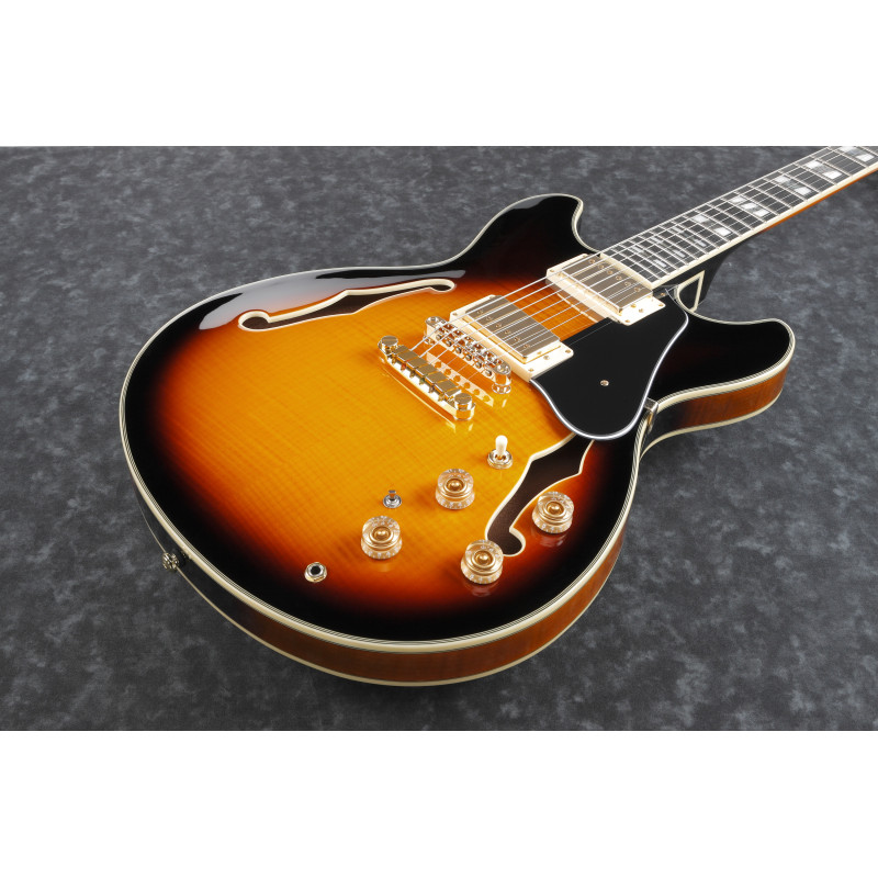 Ibanez JSM10 John Scofield Signature Vintage Yellow Sunburst
