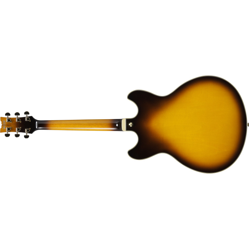 Ibanez JSM10EM-TTB John Scofield Signature Two Tone Burst
