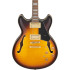 Ibanez JSM10EM-TTB John Scofield Signature Two Tone Burst