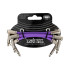 Ernie Ball Pack of 3 EEB 6451 Flex Patch Purple 7.6cm Patch Cables