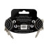 Ernie Ball Pack of 3 EEB 6451 Flex Patch Purple 7.6cm Patch Cables