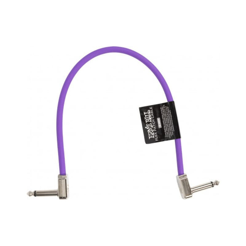Ernie Ball Patch Cable EEB 6449 Flex Patch Purple 45.7cm