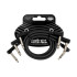 Ernie Ball Pack of 3 EEB 6445 Flex Patch Cables Black 30.4cm