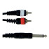 Alpha Mono 2 RCA Audio Jack Cable - 1.5 meters