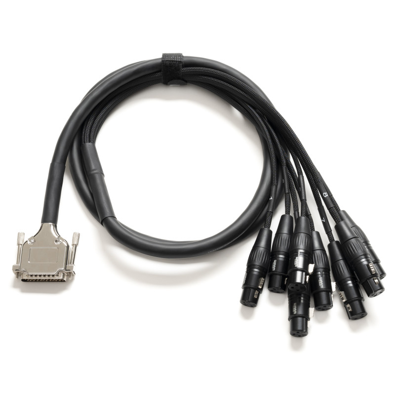 Warm Audio Prem-DB25-XLRf-20' - Cable D-Sub / 8x XLR hembra - 6m