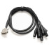 Warm Audio Prem-DB25-XLRm-6' - Cable D-Sub / 8x XLR macho - 1,80m