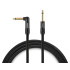 Warm Audio PREM-TS-2RT - 1/4" Angled JACK/M to 1/4" Angled JACK/M Cable - Instrument - 20cm