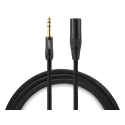 Warm Audio PREM-XLRm-TRSm-6' - XLR Male to 1/4" Male Jack Straight Cable - Balanced - 1.8m