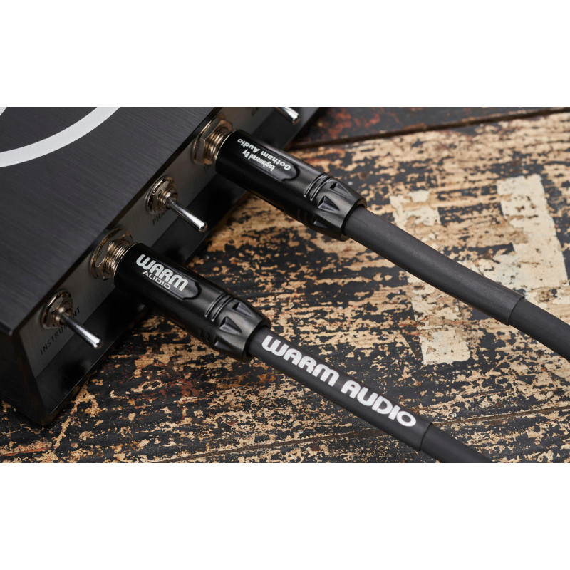 Warm Audio PRO-TRS-3' - Cable JACK/M 1/4 recto-JACK/M 1/4 recto - Balanceado - 90cm