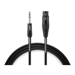 Warm Audio PRO-XLRf-TRSm-3' - XLR/F to 1/4" TRS Male Cable - Balanced - 90cm