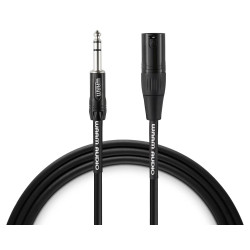 Warm Audio PRO-XLRm-TRSm-6' - XLR Male to 1/4" TRS Male Cable - Balanced - 1.8m