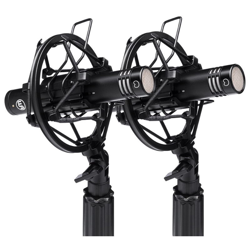 Warm Audio WA-84-C-B-ST Par Microfonos de Condensador Negro