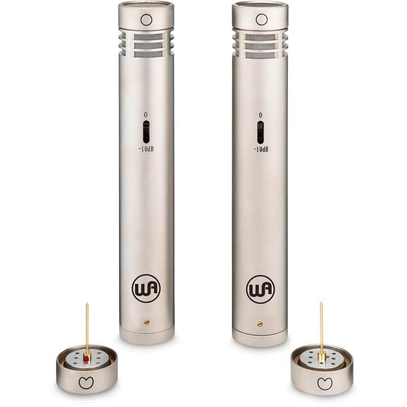 Warm Audio WA-84-OC-N-ST Par Microfonos de Condensador