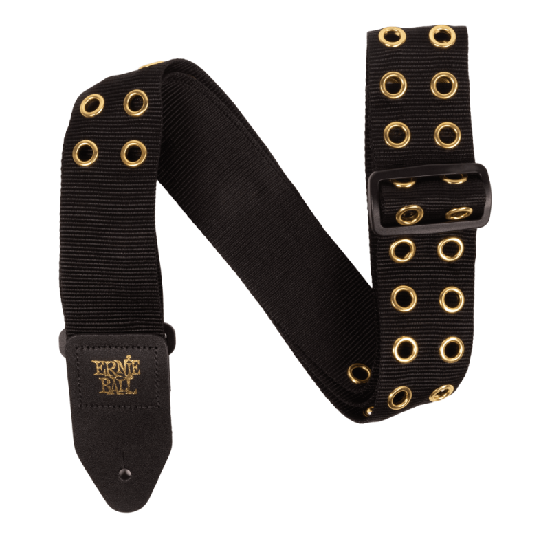 Ernie Ball AEB5398 Premium Strap Whole Lotta Metal Gold