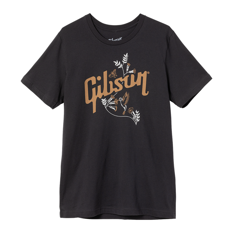 Gibson Hummingbird Tee Shirt M