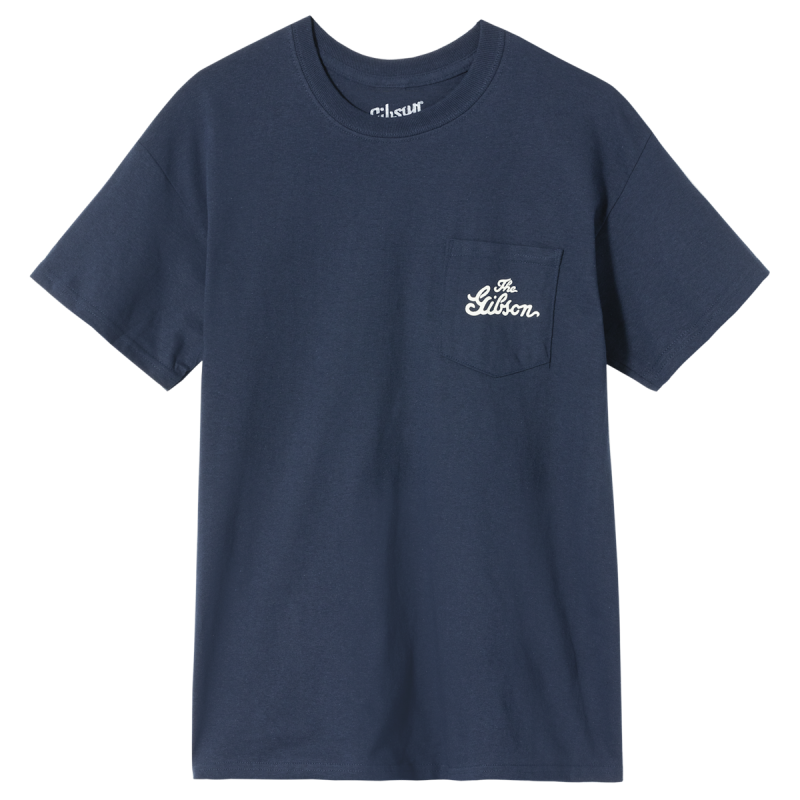 Gibson Premium Instruments Tee Navy L