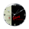 Gibson Vintage Lighted Wall Clock Strings Sign