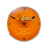 Gibson Vintage Lighted Wall Clock Kalamazoo Orange
