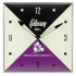Gibson Vintage Lighted Wall Clock Gibson Inc. Sign