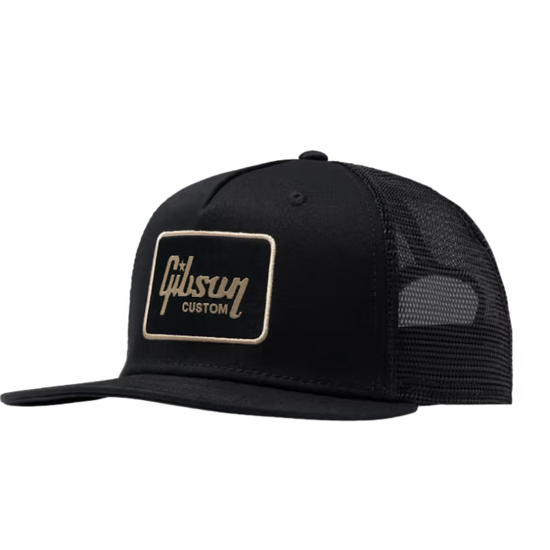 Gibson Gibson Gold Star Trucker Cap Black