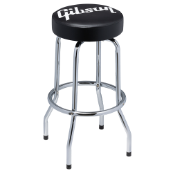 Gibson Premium Playing Stool Star Logo Tall Chrome