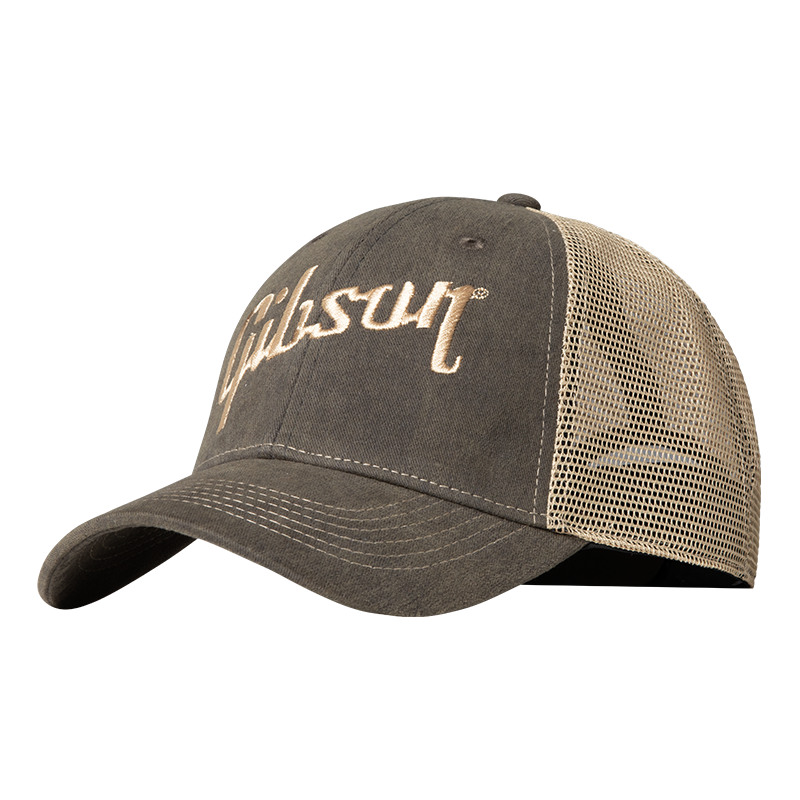 Gibson Faded Denim Cap